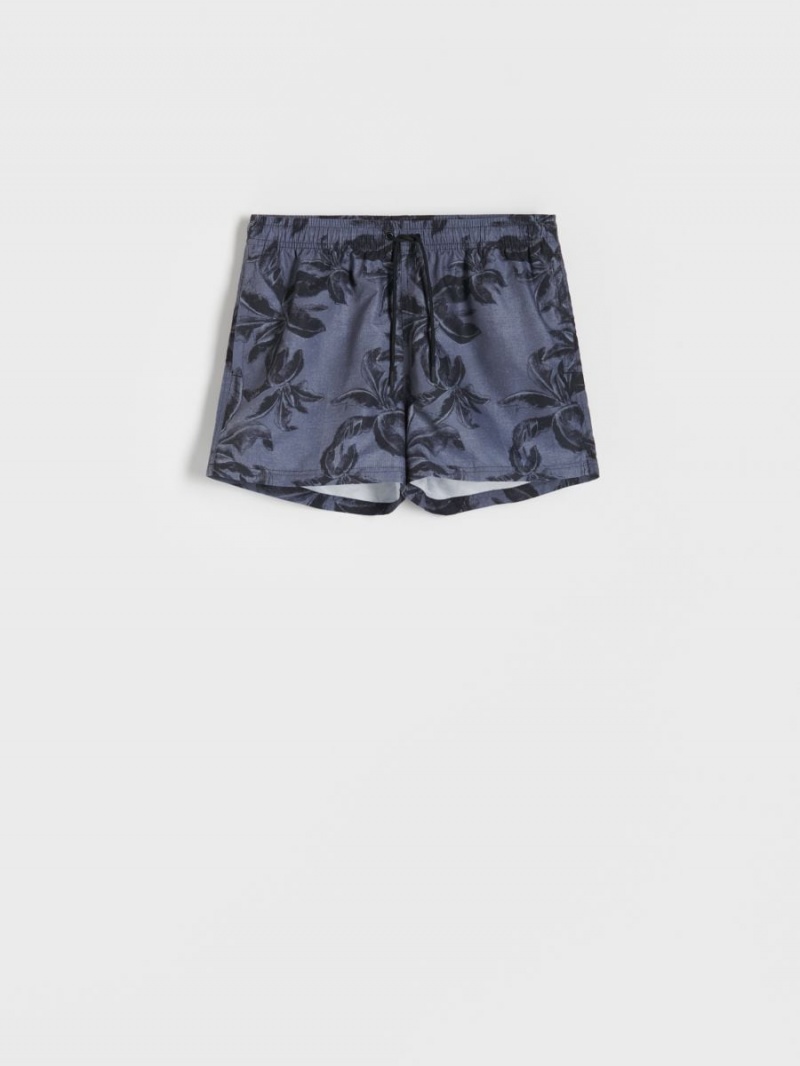 Reserved Swim shorts Czarne | EILUBSF-80