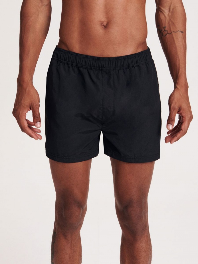 Reserved Swim shorts Czarne | VHZMPJL-81