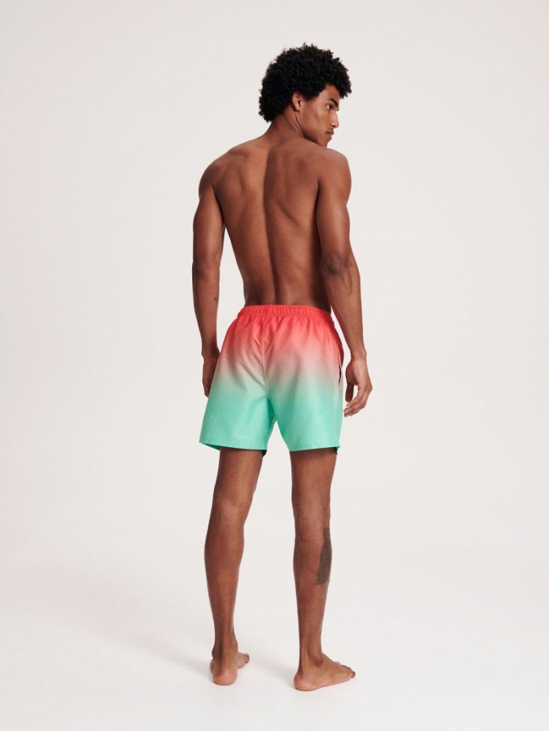 Reserved Swim shorts Pomarańczowe | VNIBMGJ-48