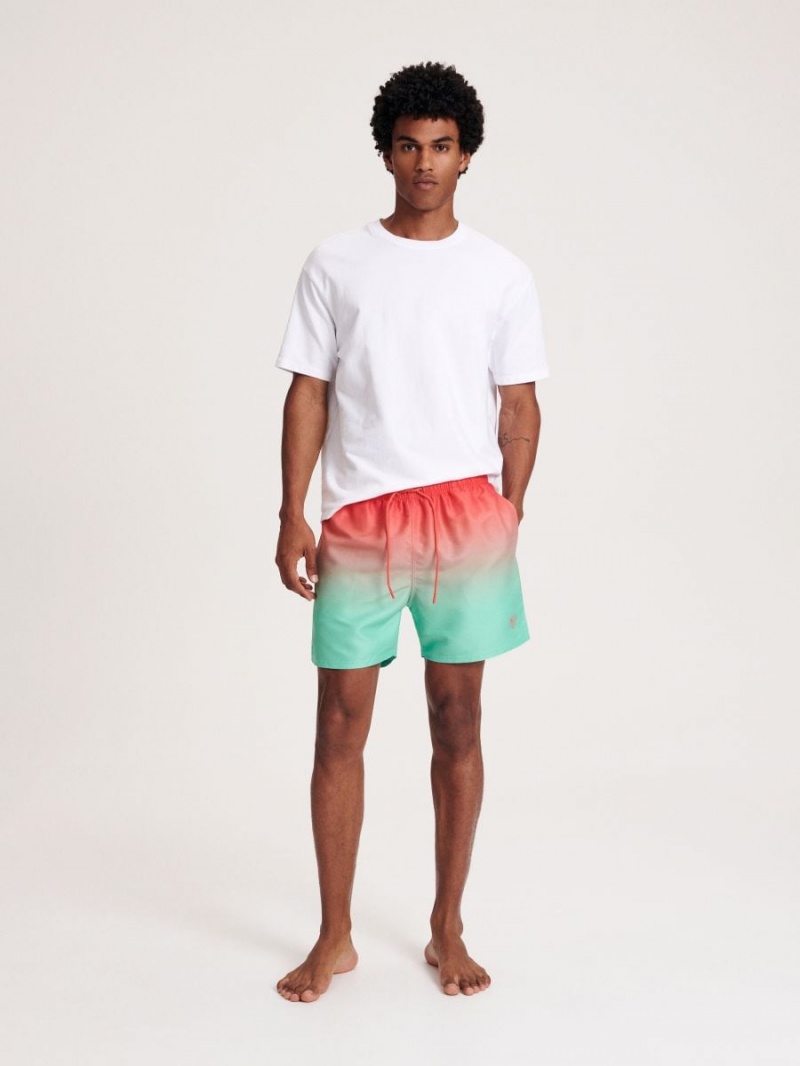 Reserved Swim shorts Pomarańczowe | VNIBMGJ-48