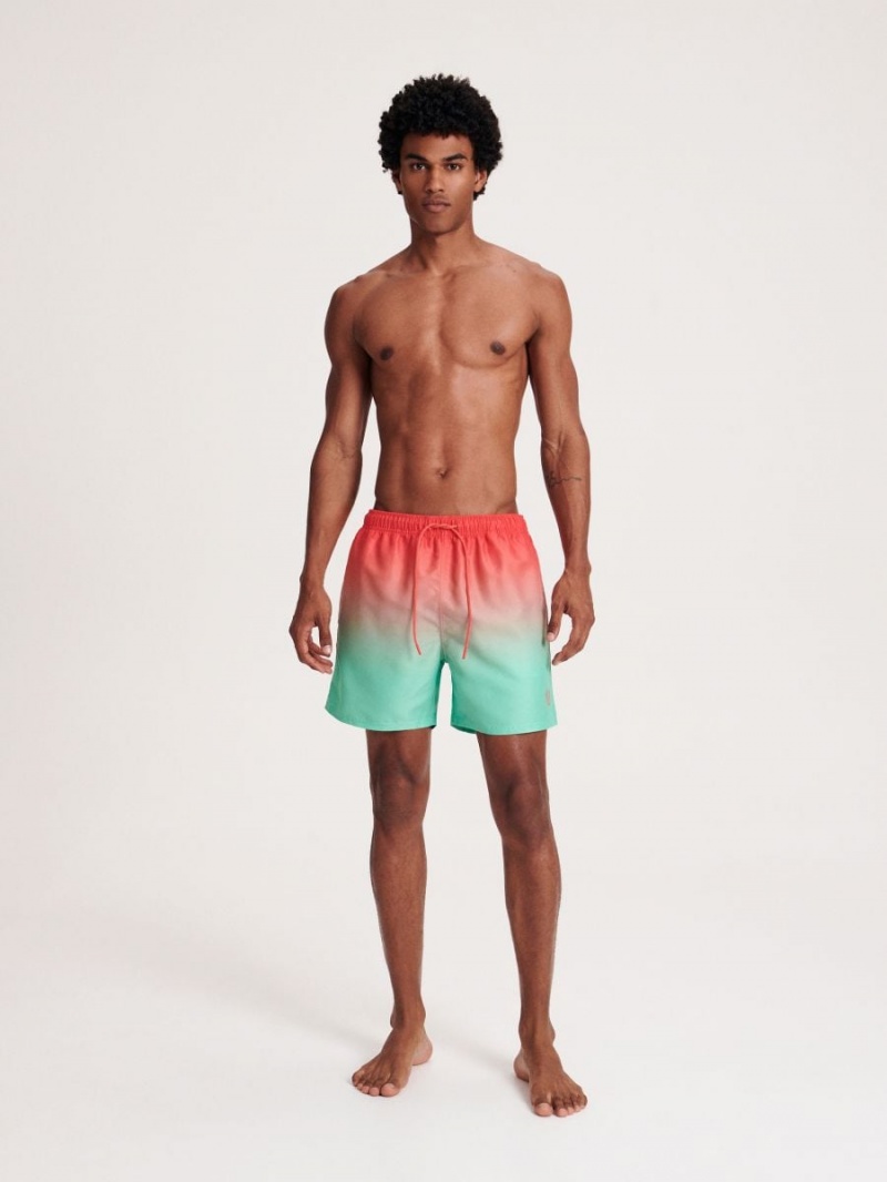 Reserved Swim shorts Pomarańczowe | VNIBMGJ-48