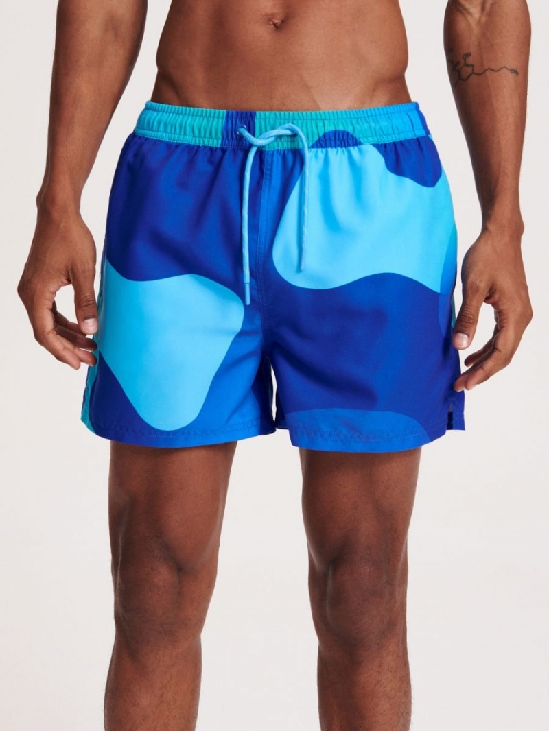 Reserved Swim shorts Turkusowe | TQLUBYE-79