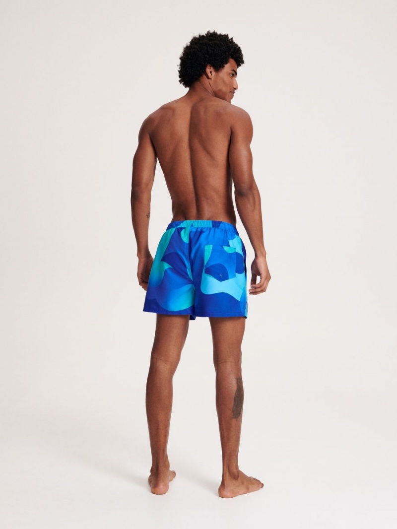 Reserved Swim shorts Turkusowe | TQLUBYE-79