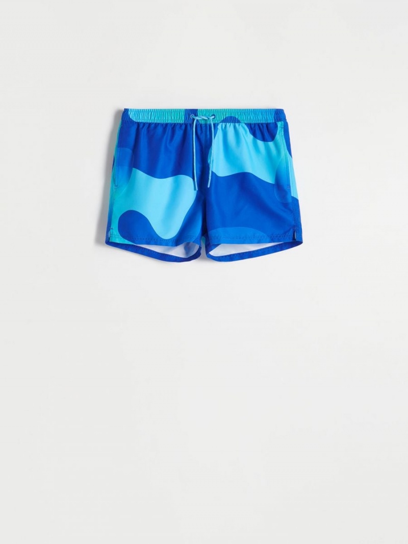 Reserved Swim shorts Turkusowe | TQLUBYE-79