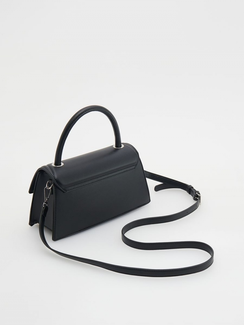 Reserved Trapeze mini bag Czarne | JXOIKZC-91