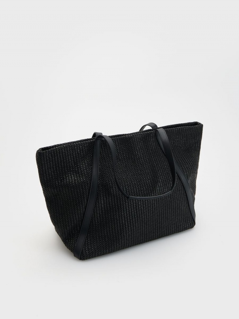 Reserved Woven bag Czarne | MDXAHPZ-18