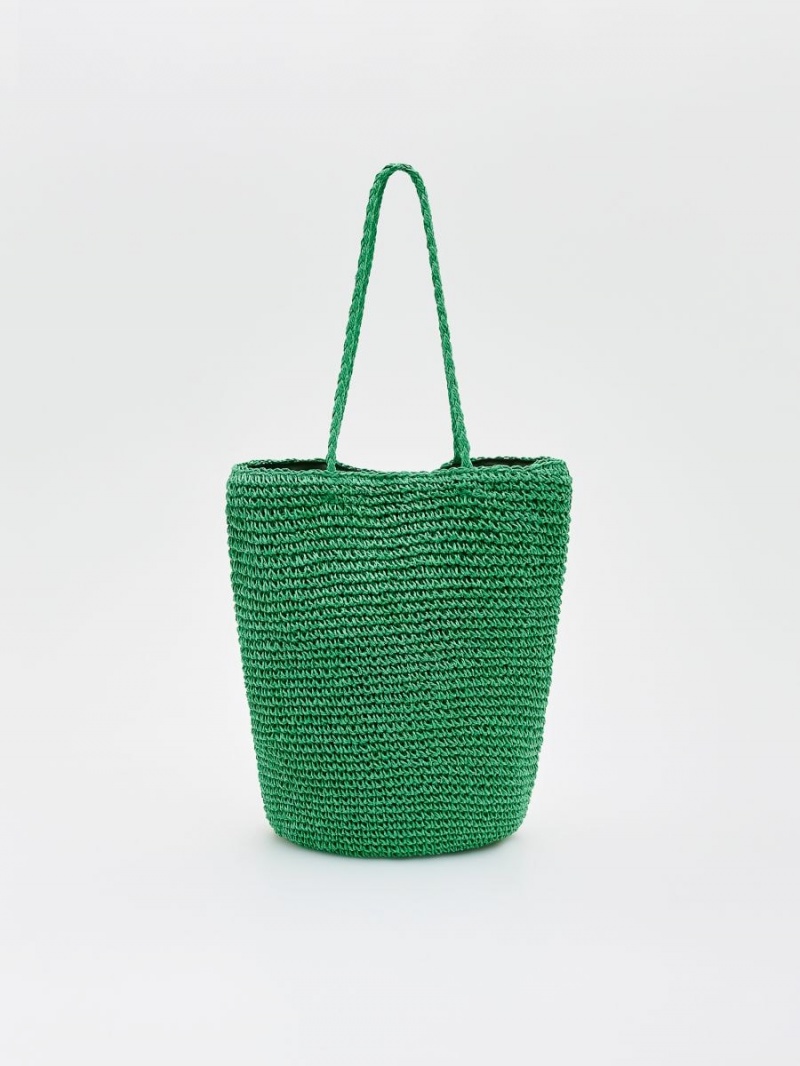 Reserved Woven bag Zielone | YGEFPQT-60