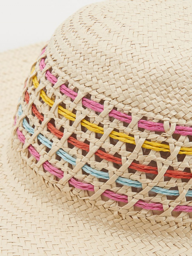 Reserved Woven hat Kolorowe | NTVDOLC-38