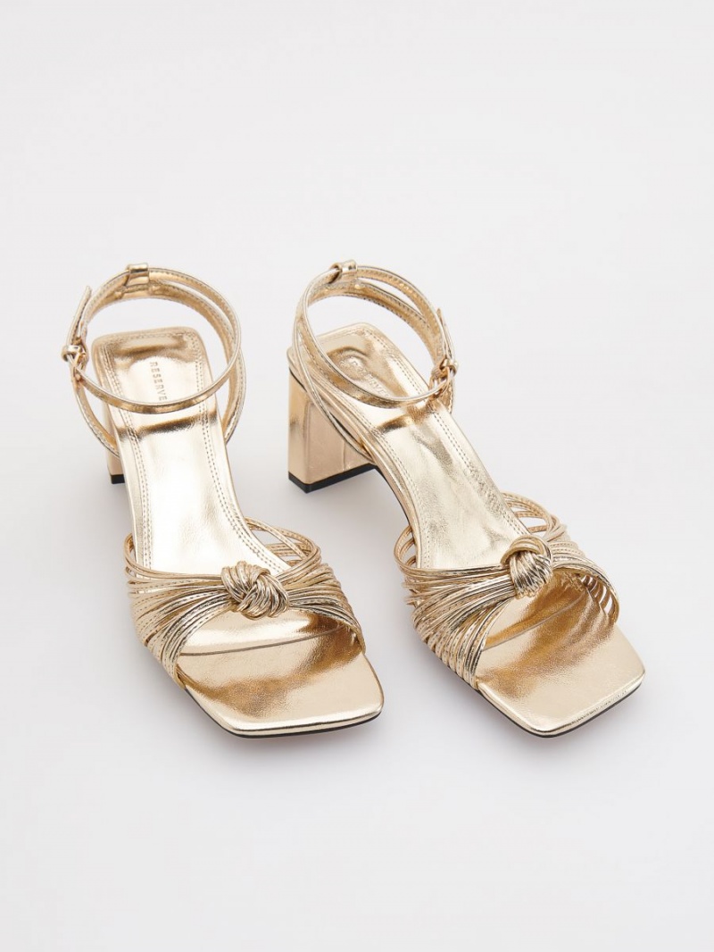 Reserved Yellow sandals Golden | LCJUTMY-87